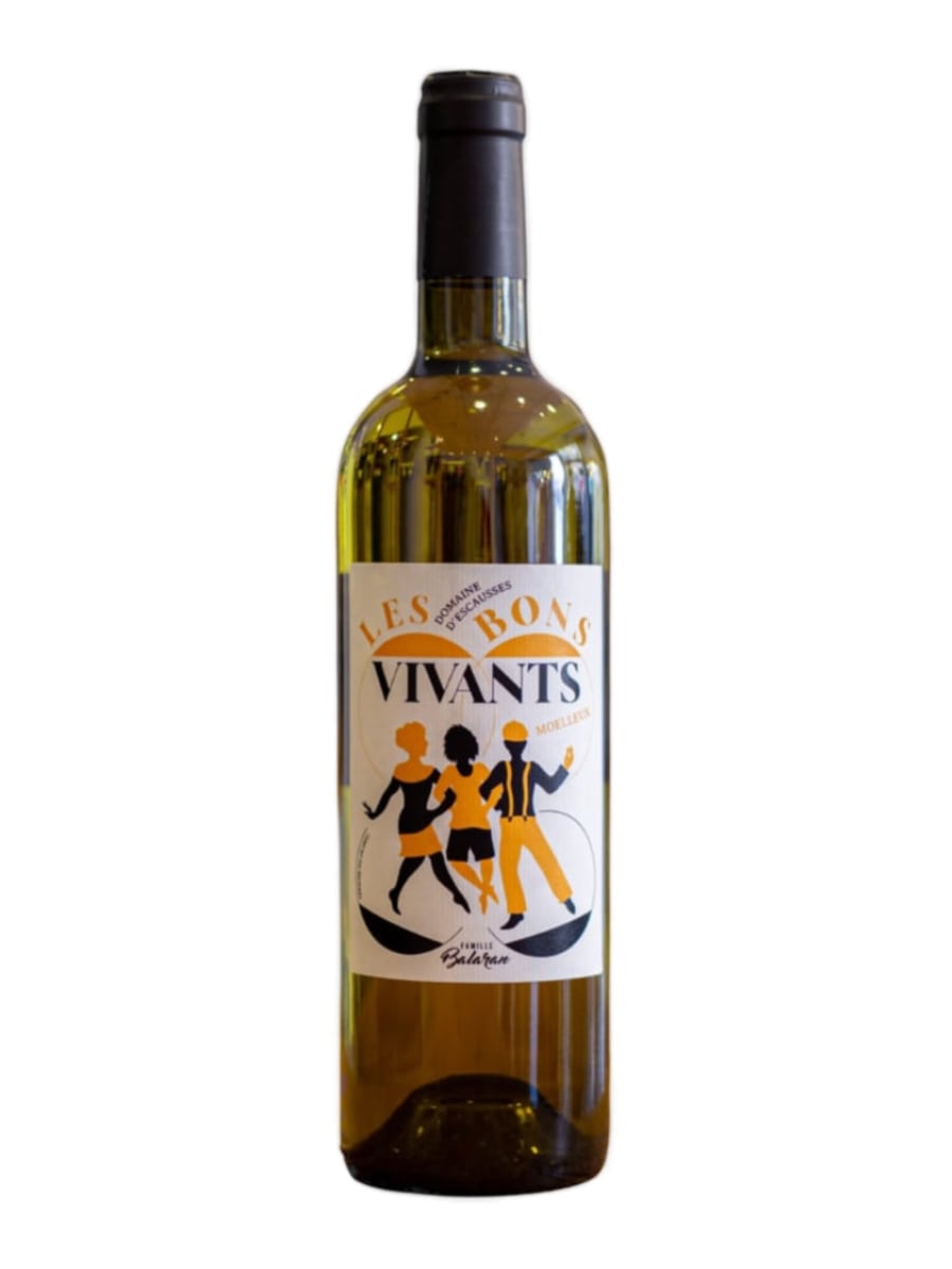 Gaillac Les bons vivants vin blanc tendre Domaine d'Escausses 2019 75CL