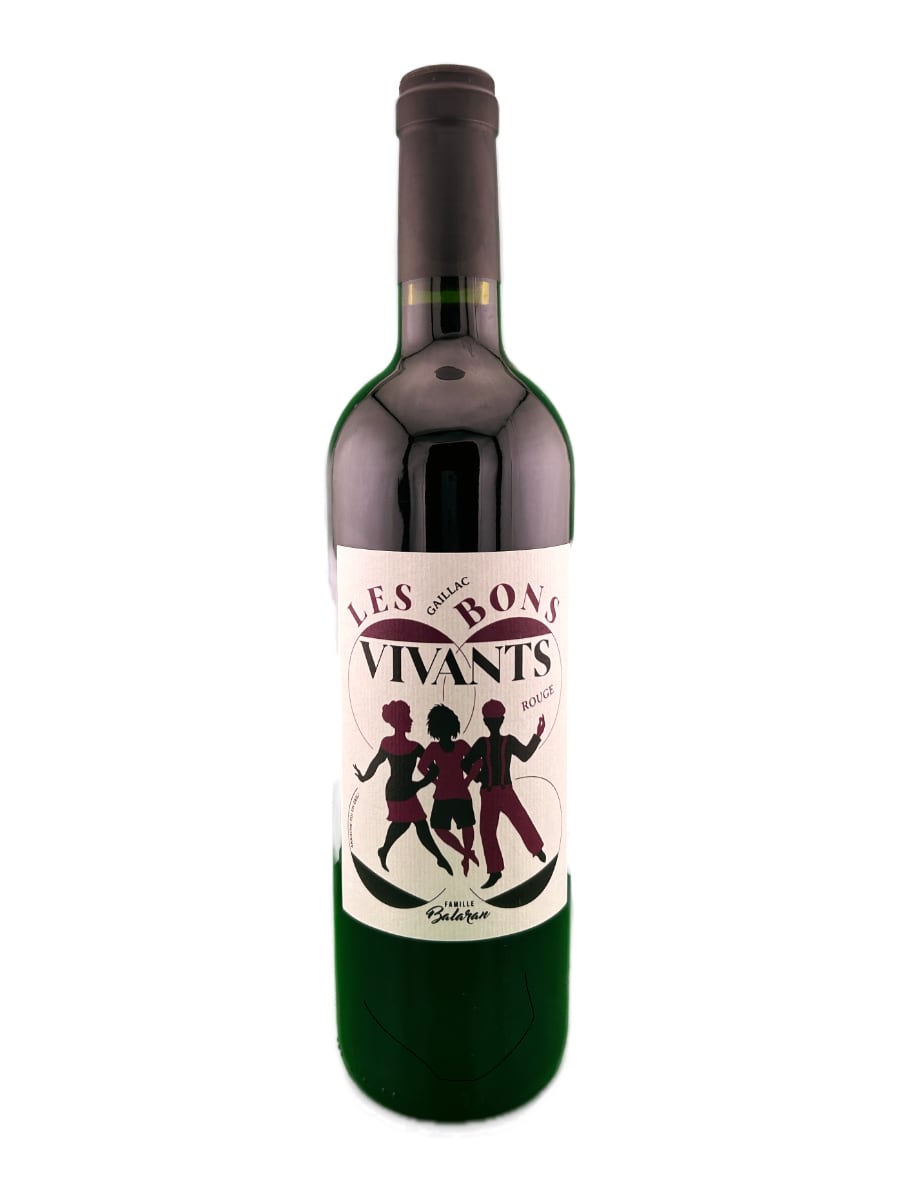 Gaillac Les bons vivants vin rouge Domaine d'Escausses 2022 75CL