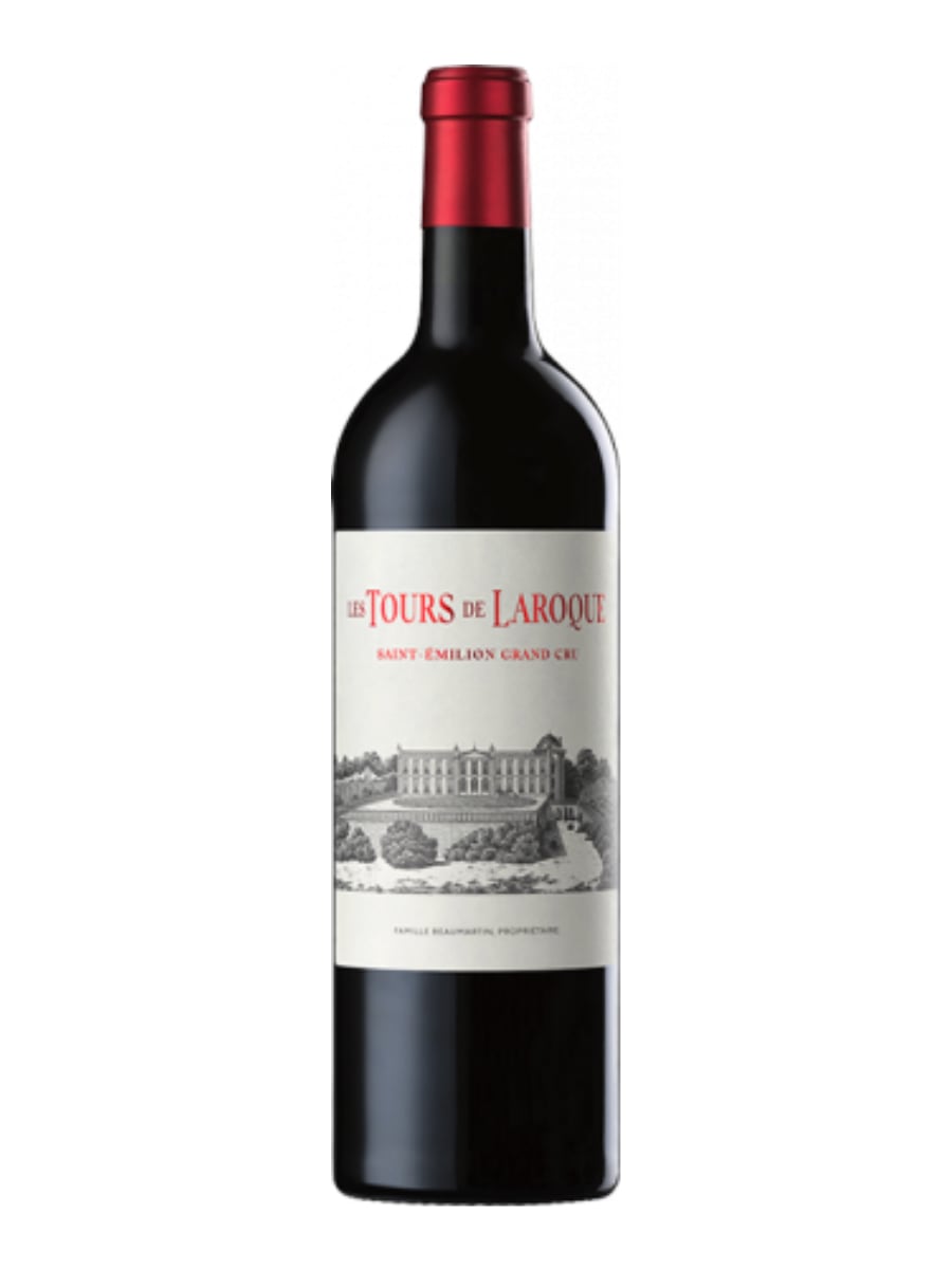 Saint Emilion Grand cru Les tours de Laroque 2019 75cl (2nd vin de château Laroque)