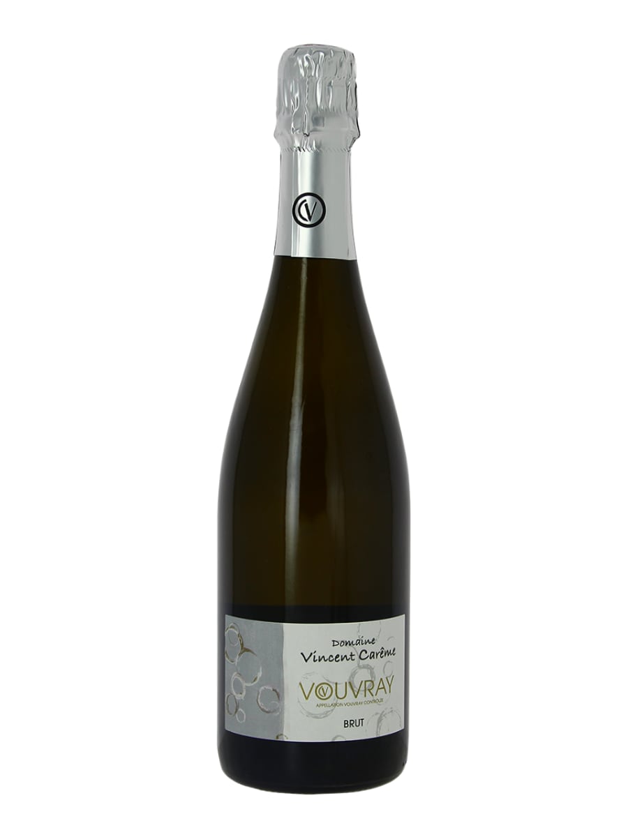 Vouvray Domaine Vincent Carême Brut nature pétillant 2022 75cl