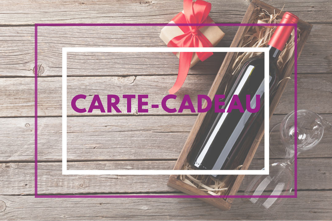 Carte-cadeau Simple Comme Bacchus
