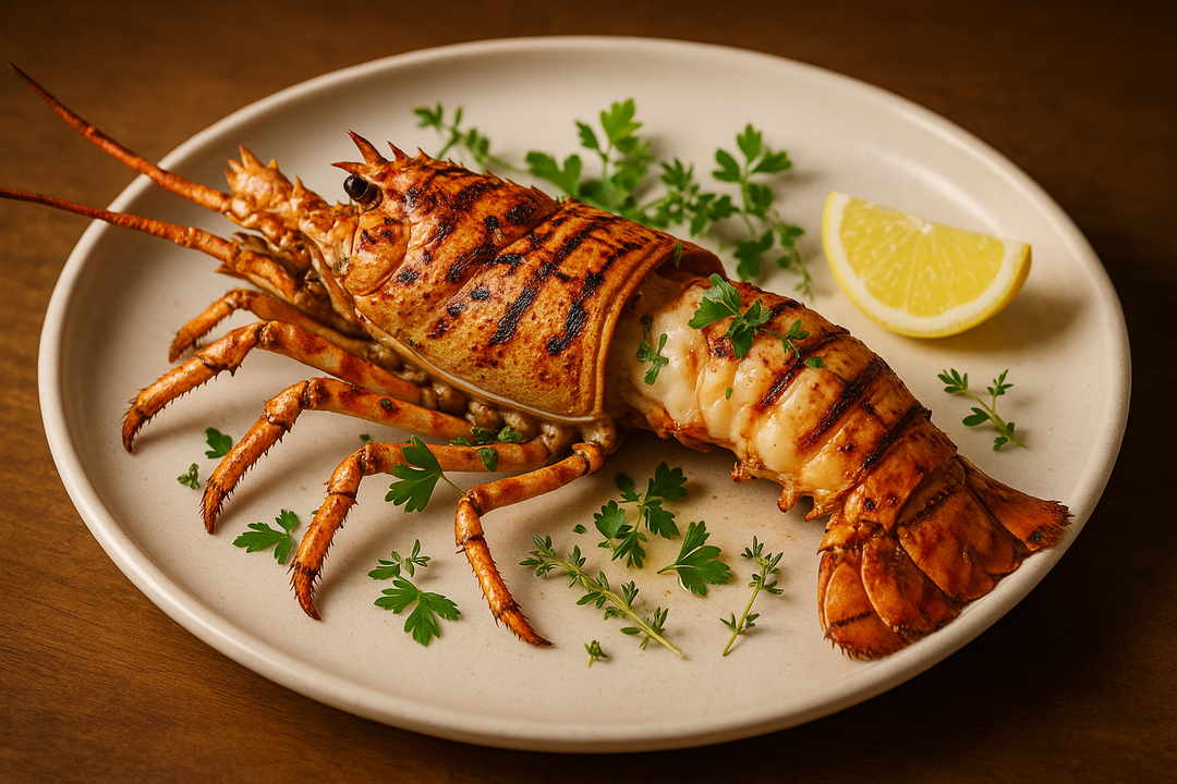 Les accords mets & vin: La langouste grillée et sa sauce chien