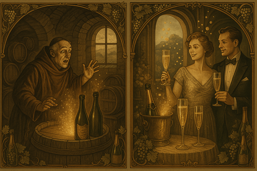 J'apprends le vin : Petite histoire du champagne : de l’erreur au mythe