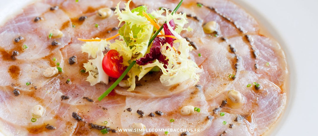 Poissons et crustacés crus