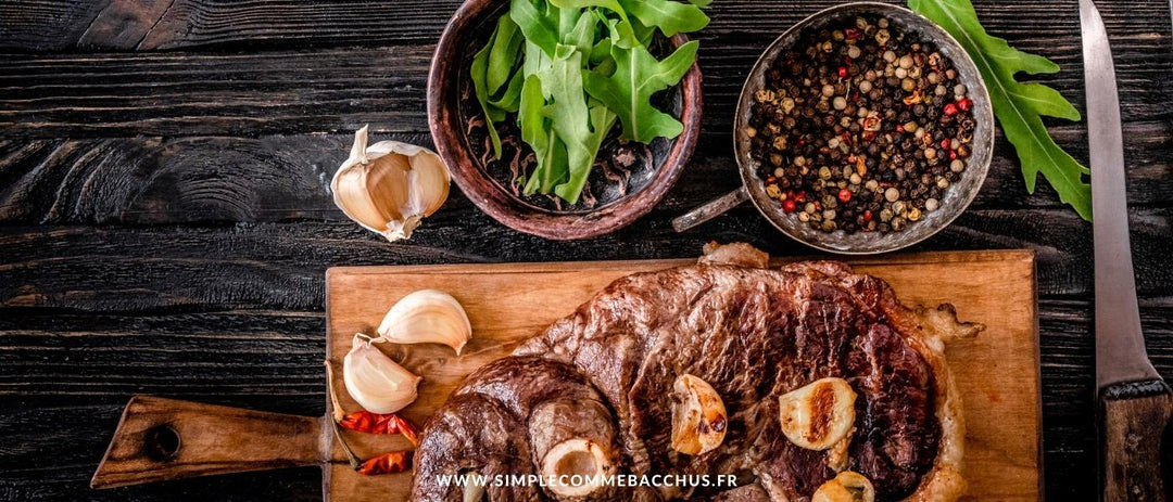 Viande rouge grillée
