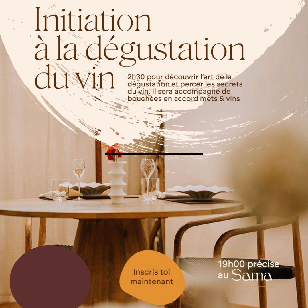 Initiation à la dégustation