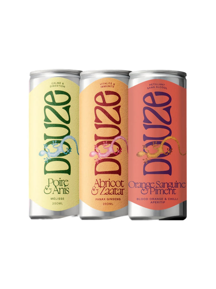 Boisson Douze Canette 25cl 3 parfums (sans alcool)