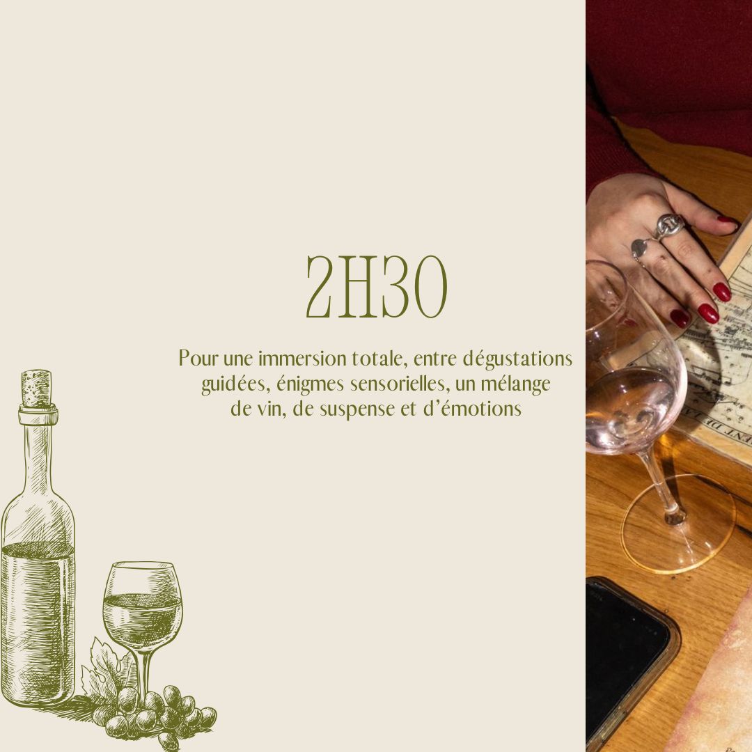 Escape game oenologique : le 19 décembre 2025 au Cutting Club à Dothémare